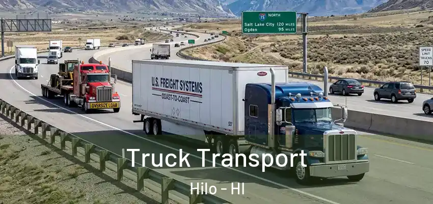 Truck Transport Hilo - HI